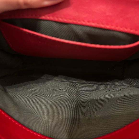 Proenza Schouler PS1 Crossbody Bag Red Leather Silver Hardware - Picture 5 of 10